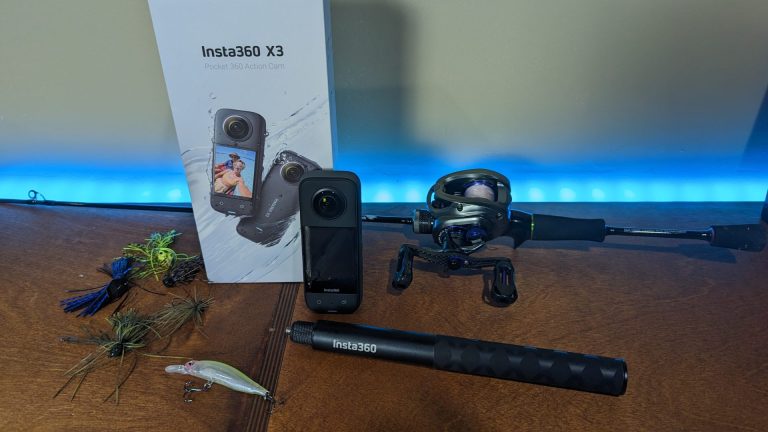 Insta360 X3 - perfect for YouTube Fishing Videos